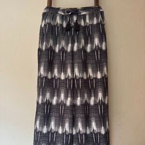 Garnet Hill Wide Leg Palazzo Style Pants, Size XS